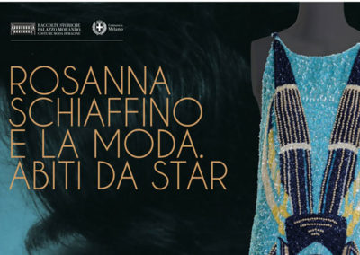 Rosanna Schiaffino e la Moda. Abiti da Star. Immagine coordinata